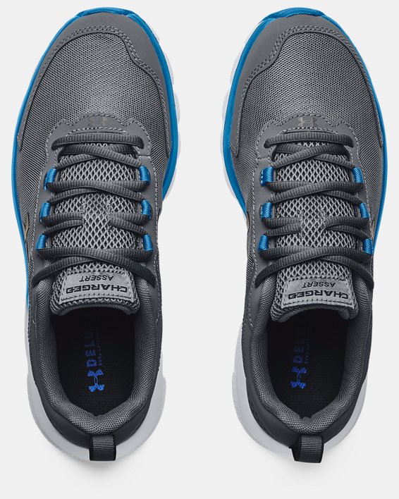 Men's UA Charged Assert 9 Running Shoes, Gray, pdpMainDesktop image number 2
